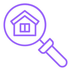House Search Icon Style