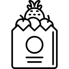 Grocery Bag Icon