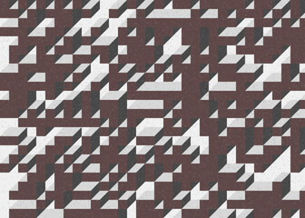 Implementation of Edward Zajec’s “Il Cubo” from 1971. Essentially a Truchet tile set of 8 tiles and rules for placement art illustration