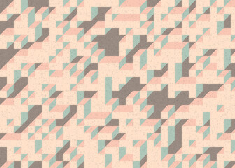 Implementation of Edward Zajec’s “Il Cubo” from 1971. Essentially a Truchet tile set of 8 tiles and rules for placement art illustration