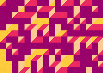 Implementation of Edward Zajec’s “Il Cubo” from 1971. Essentially a Truchet tile set of 8 tiles and rules for placement art illustration