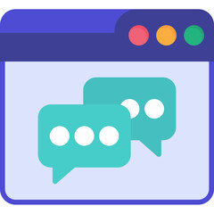 Web Chat Icon