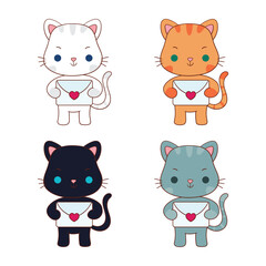 cute san valentine character