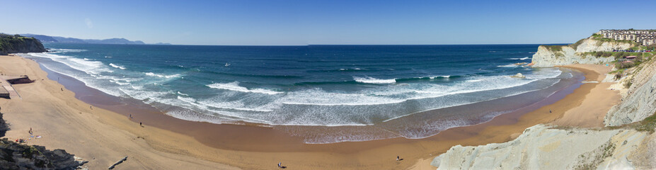 Coastal view near Barrika in the Basque Country (Spain)