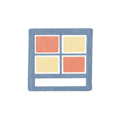 手描きのアイシャドウ