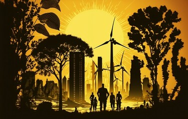 renewable energy city