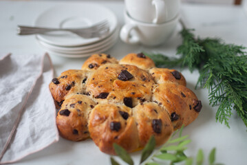 Traditional epiphany pie