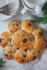 Traditional epiphany pie