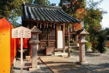 大阪府豊中市、豊中稲荷神社の海神社、岸野神社、髪嶋神社