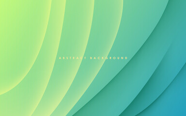 abstract green soft diagonal shape light and shadow with halftone dots background. eps10 vector