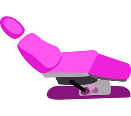 Pink Dental chair