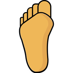 Body part Vector Icon

