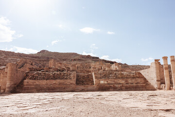 The Great Temple at Petra, Jordan
