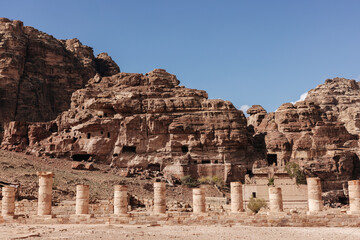 The Great Temple at Petra, Jordan
