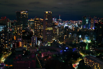 Fototapeta premium 夜の大都会