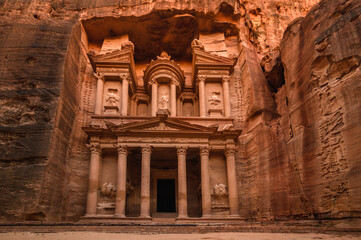 the treasury of Petra