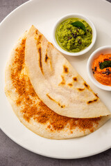 Podi Dosa or dosai is a south indian spicy and delicious recipe with idli milagai podi or gunpowder