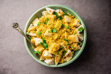 Idli Chaat is a tasty Indian recipe made using leftover idlis