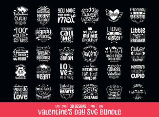 Valentines day t shirt design quotes bundle. Valentine's day svg design bundle