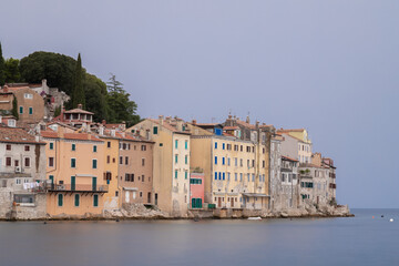 view of the old town of rovinj, croatia