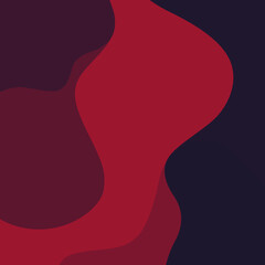 dramatic red gradient wave background