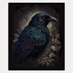 Fototapeta premium raven