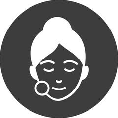 Face treatment Vector Icon


