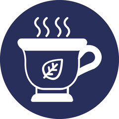 Diet tea Vector Icon

