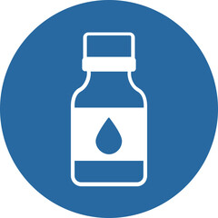Body oil Vector Icon

