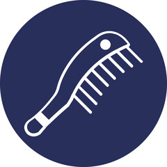 Comb Vector Icon

