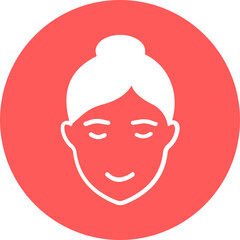 Face treatment Vector Icon

