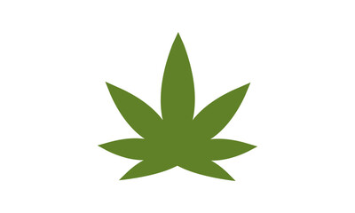 cannabis leaf logo	
