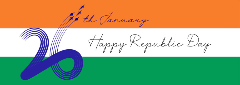 Happy Republic Day Post Design 1