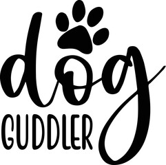 dog guddler dog svg design
