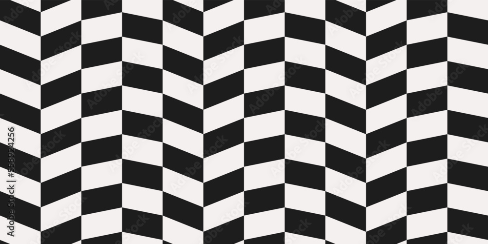Poster checkerdiagonal rectangles. for prints and seamless surfaces of textiles, packaging, wallpapers.