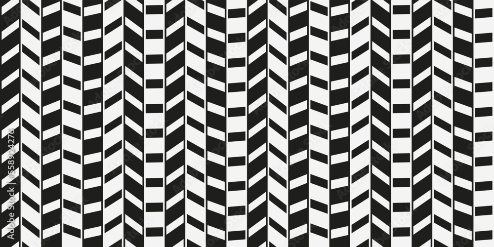 Poster black and white striped pillars with diagonal tiles. for prints and seamless surfaces of textiles, p