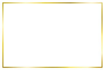 金色のフレーム