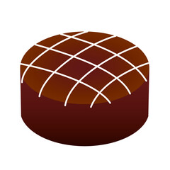 チョコレート。バレンタインのコンセプト。
