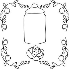 Marinades, mushrooms, berries, fruits and jam