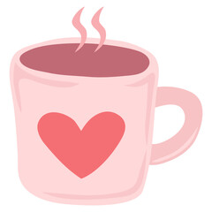 cup of coffee with heart