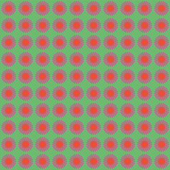 Seamless pattern with red flowers for background. fabric backdrop