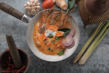 Tom Yum Goong, the national dish of Thailand
