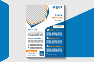 Professional Business Digital Marketing Expert Flyer Design