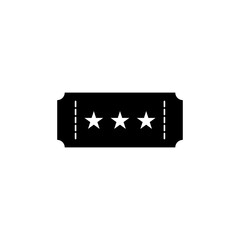 Ticket Icon Vector Illustration Logo Template