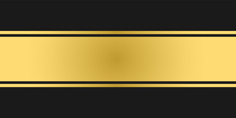 Luxury black and gold stripes background