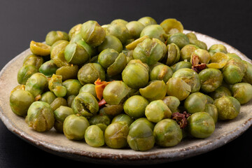 麻辣青豆　(マーラーグリーンピース)