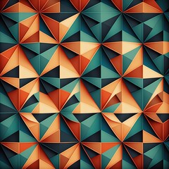 Fototapeta premium Pattern Seamless.Generative AI