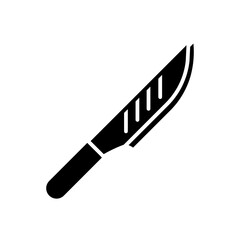 knife glyph icon