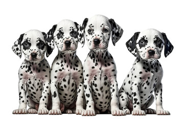Dalmations Puppies Love at First Sight