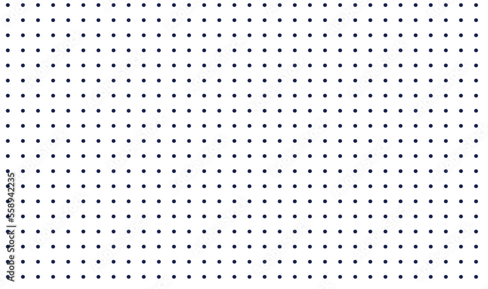 Poster polka dots or bullet journal texture. seamless monochrome pattern. dotted background. soft abstract 